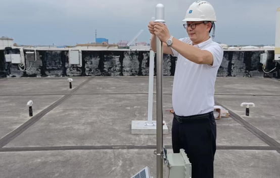 江蘇泰州雷電預警系統(tǒng)項目安裝